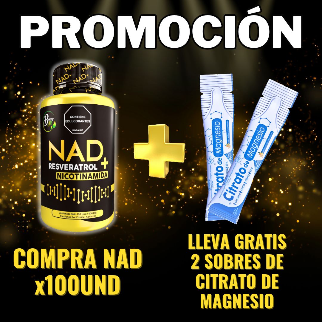 NAD + RESVERATROL PREMIUM | CON INVIMA