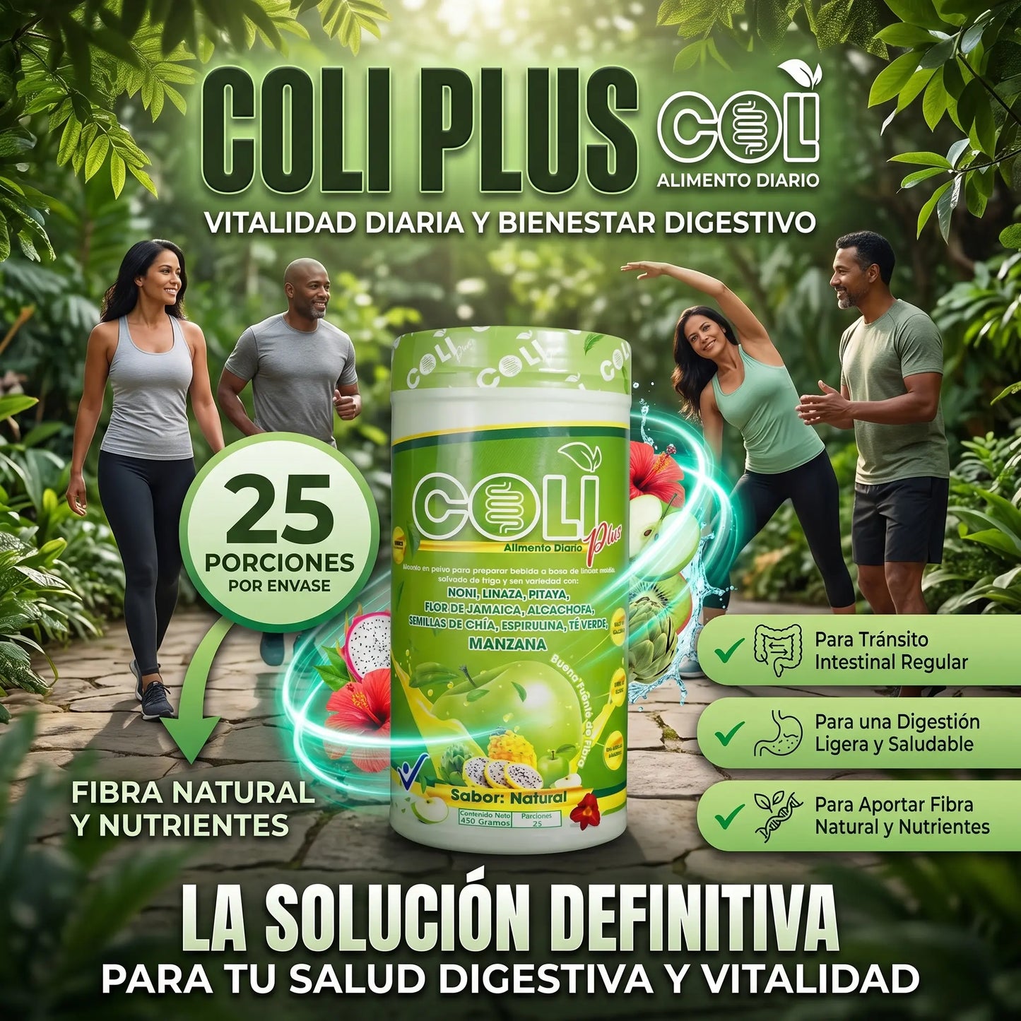 BLiiZEN® FIBRA COLI PLUS | CON REGISTRO INVIMA